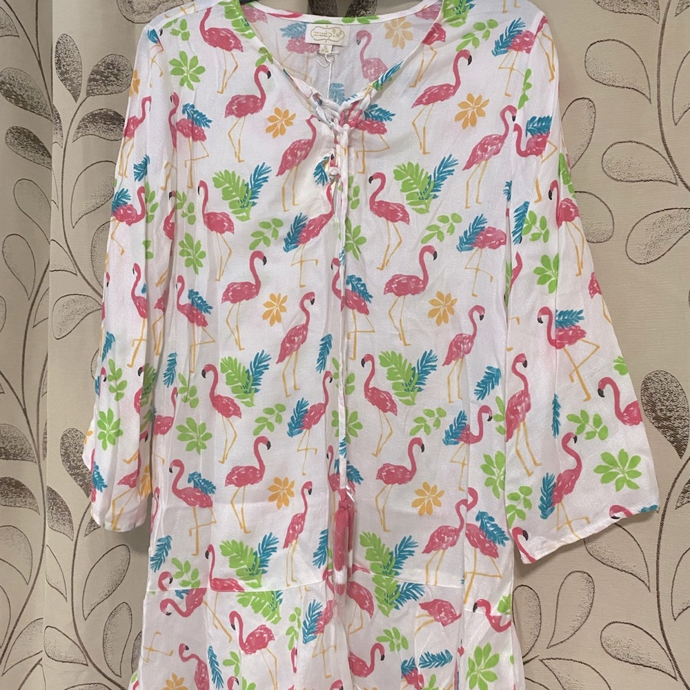 Flamingo Print Tunic